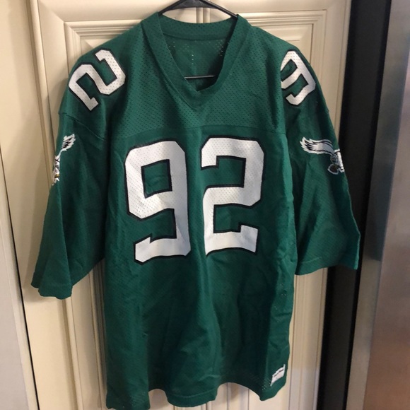 MacGregor Sporting Goods Sand Knit Philadelphia Eagles 🦅 Jersey Reggie White - Picture 1 of 8